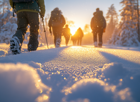 people walking picture